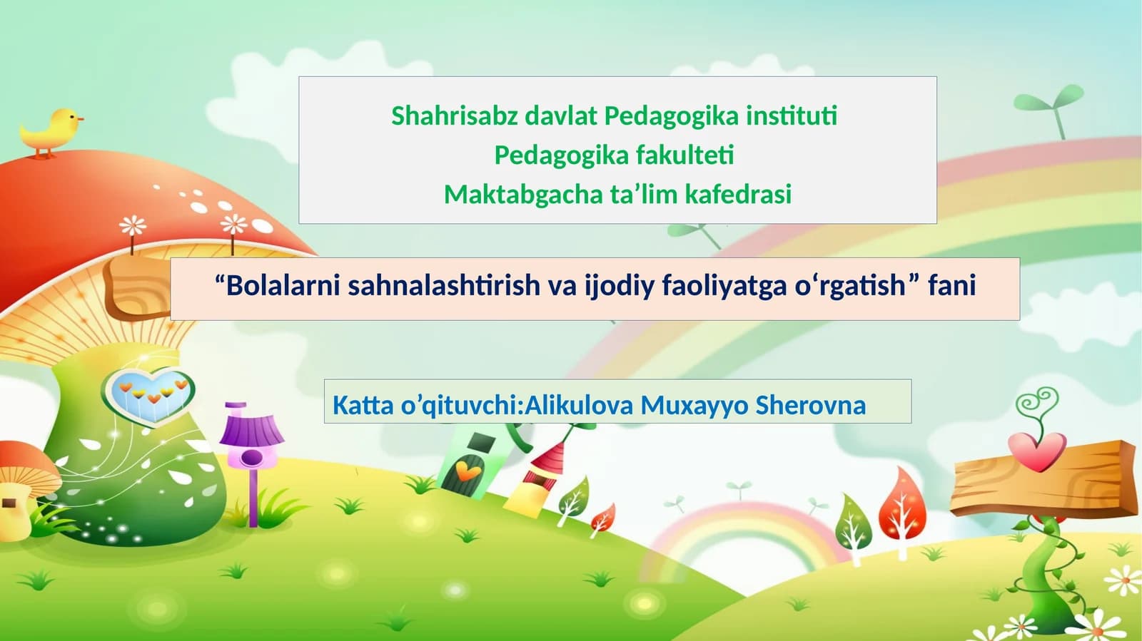Applikatsiyalar haqida ma'lumot