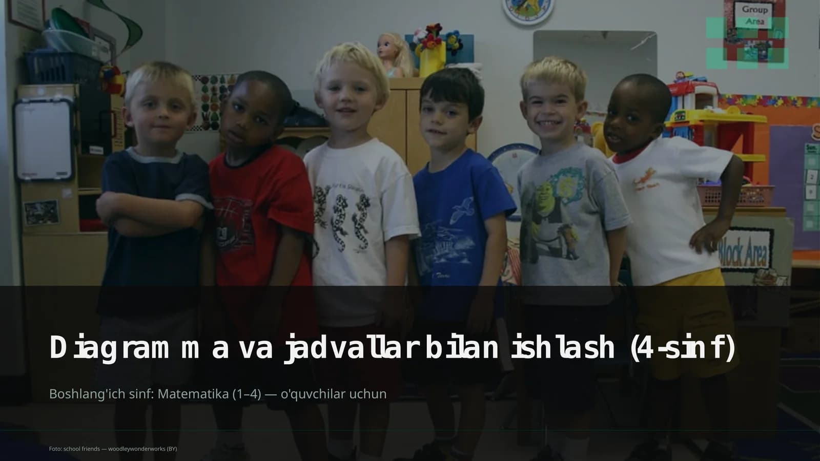 Diagramma va jadvallar bilan ishlash (4-sinf)