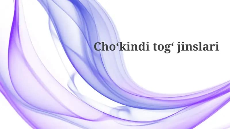 Cho'kinditogʻjinslari