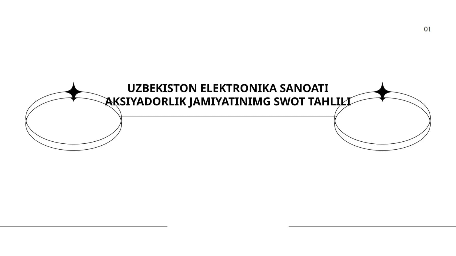 UZBEKISTON ELEKTRONIKA SANOATI AKSIYADORLIK JAMIYATINIMG SWOT TAHLILI