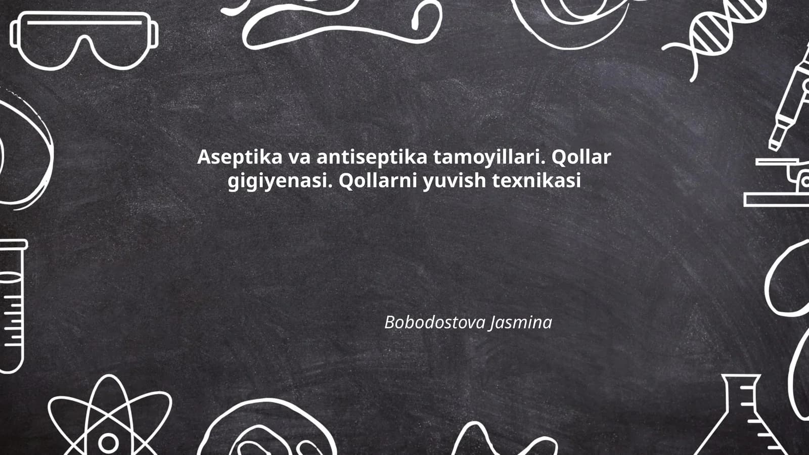 Aseptika va antiseptika tamoyillari