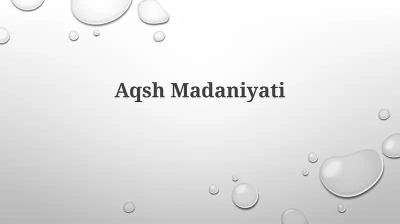 Aqsh Madaniyati