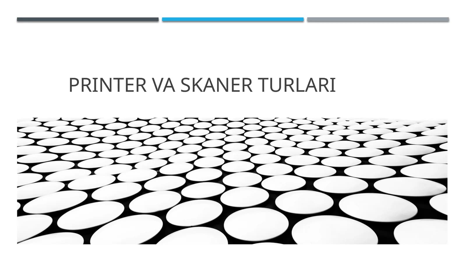 Printer va skaner turlari