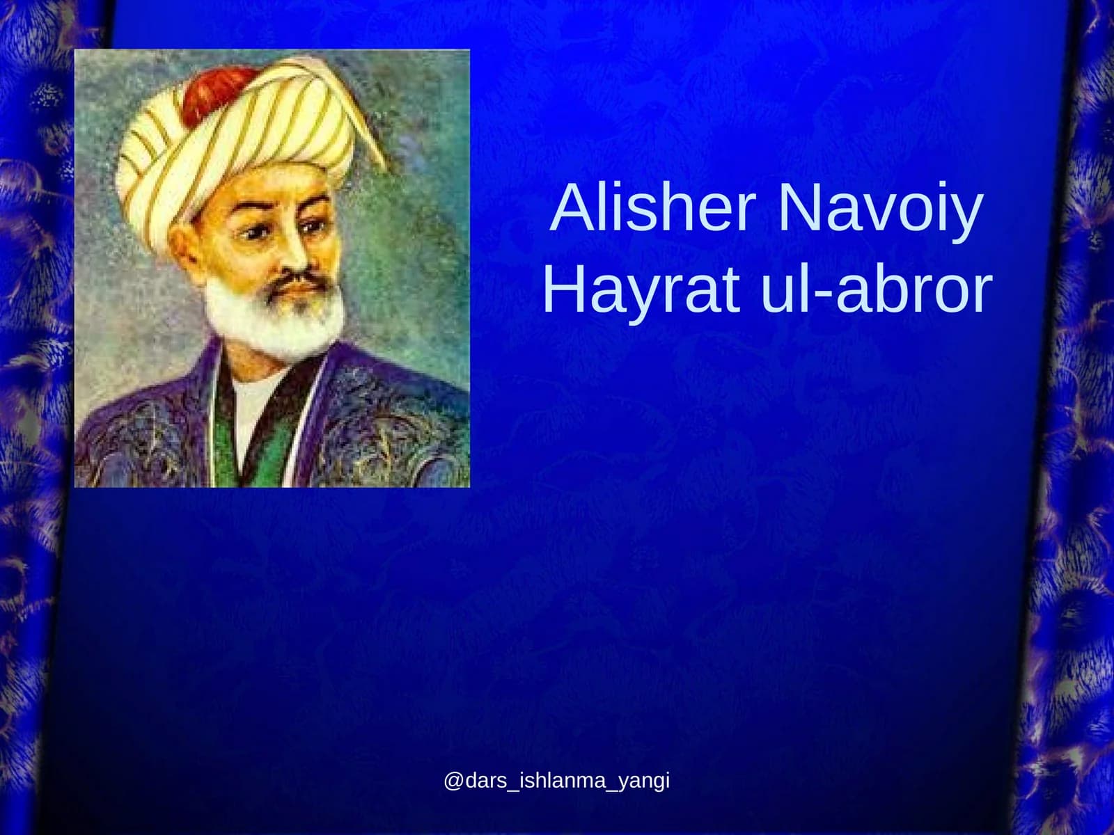 AlisherNavoiyHayratul-abror