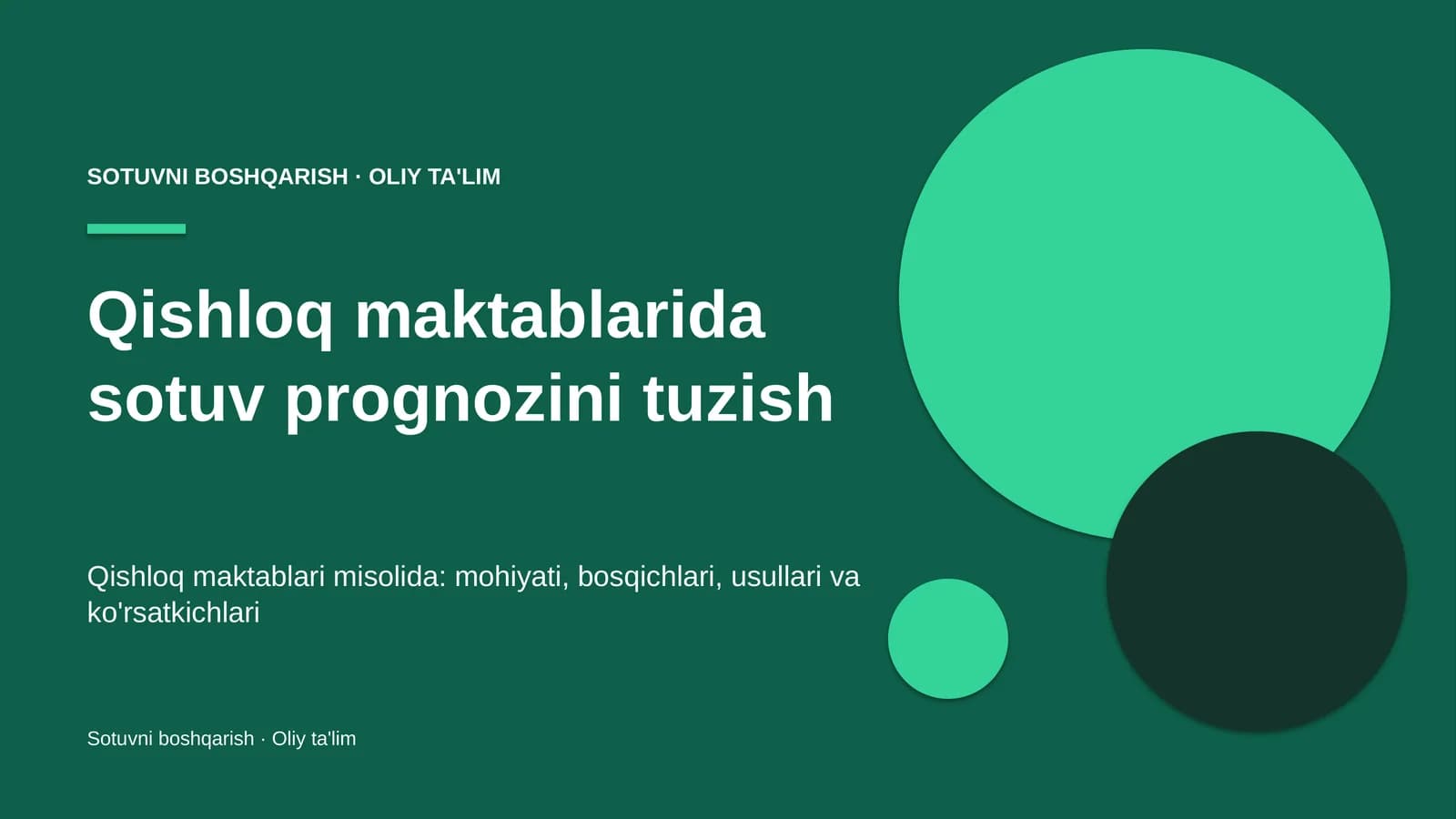 qishloq maktablarida sotuv prognozini tuzish 6246