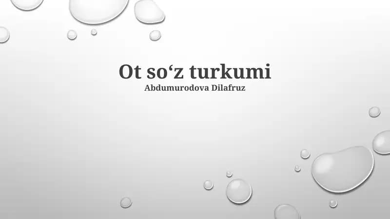 Otkir so'zlar
