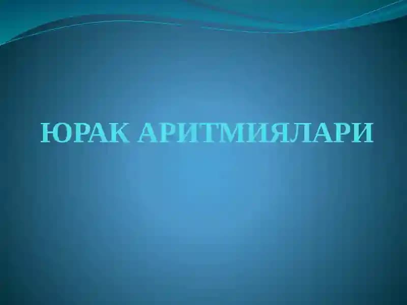 Yurak aritmiyalari