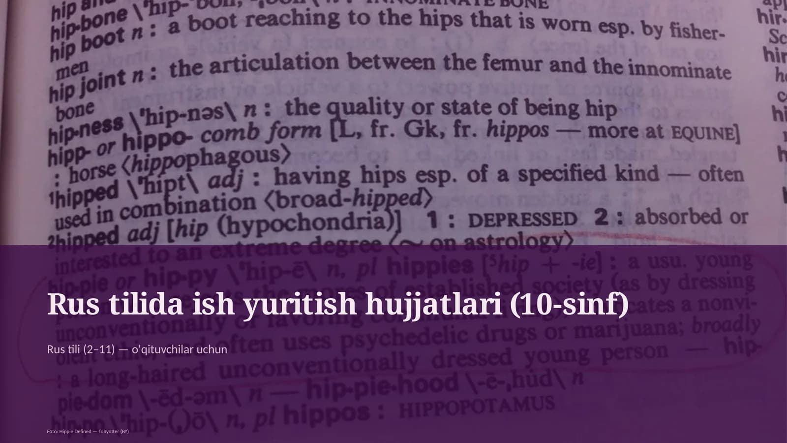 Rus tilida ish yuritish hujjatlari (10-sinf)