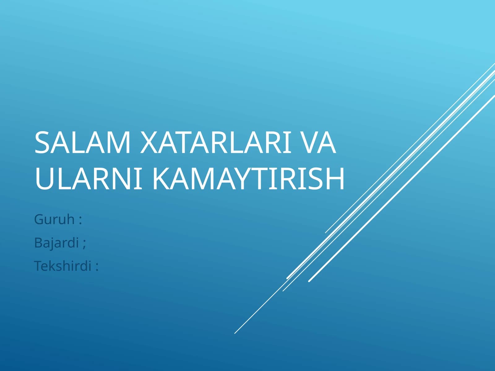 SALAM