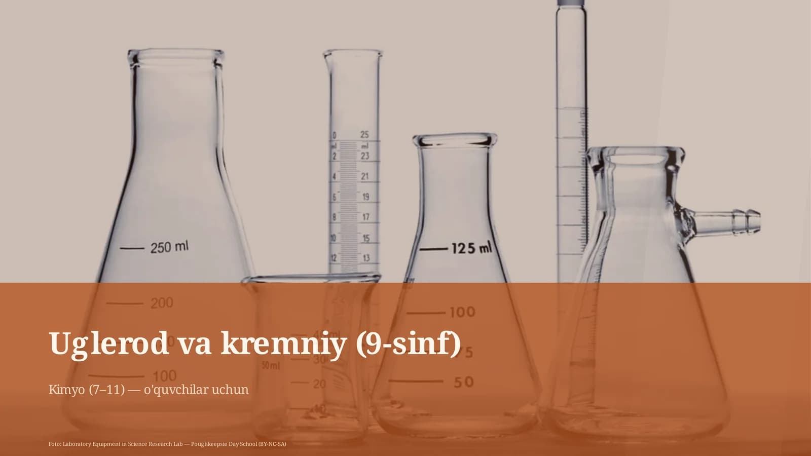 Uglerod va kremniy (9-sinf)
