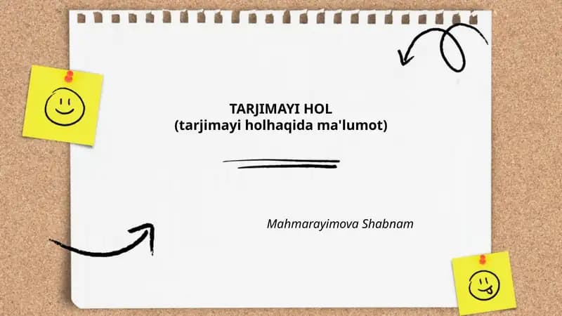 TARJIMAYI HOL
