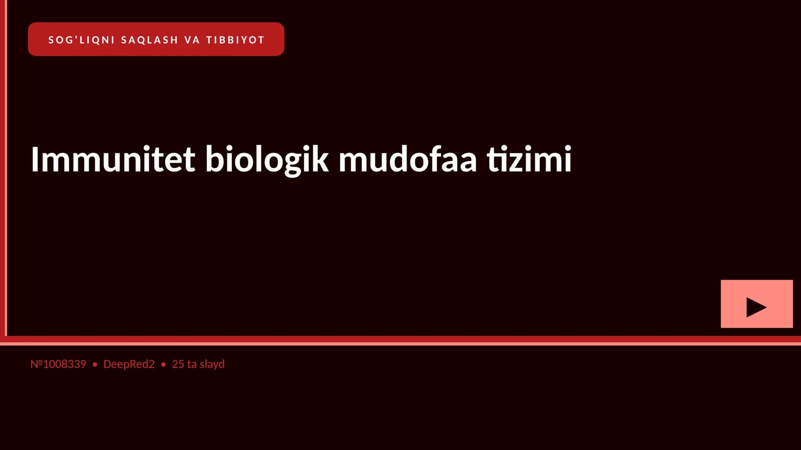 Immunitet biologik mudofaa tizimi
