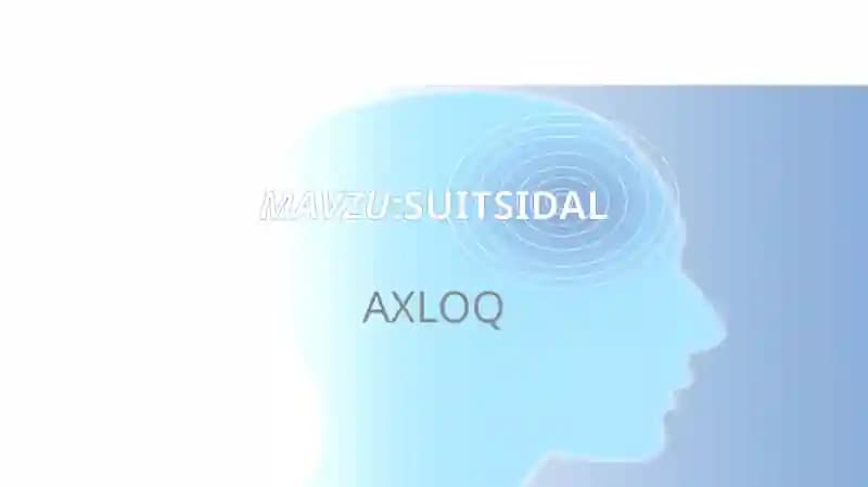 SUITSIDAL AXLOQ