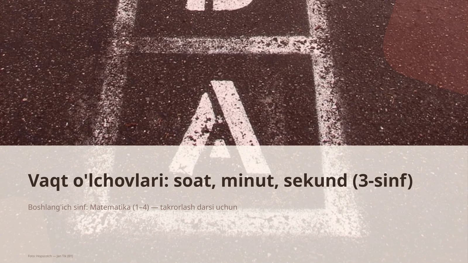 Matematika Takrorlash Darsi