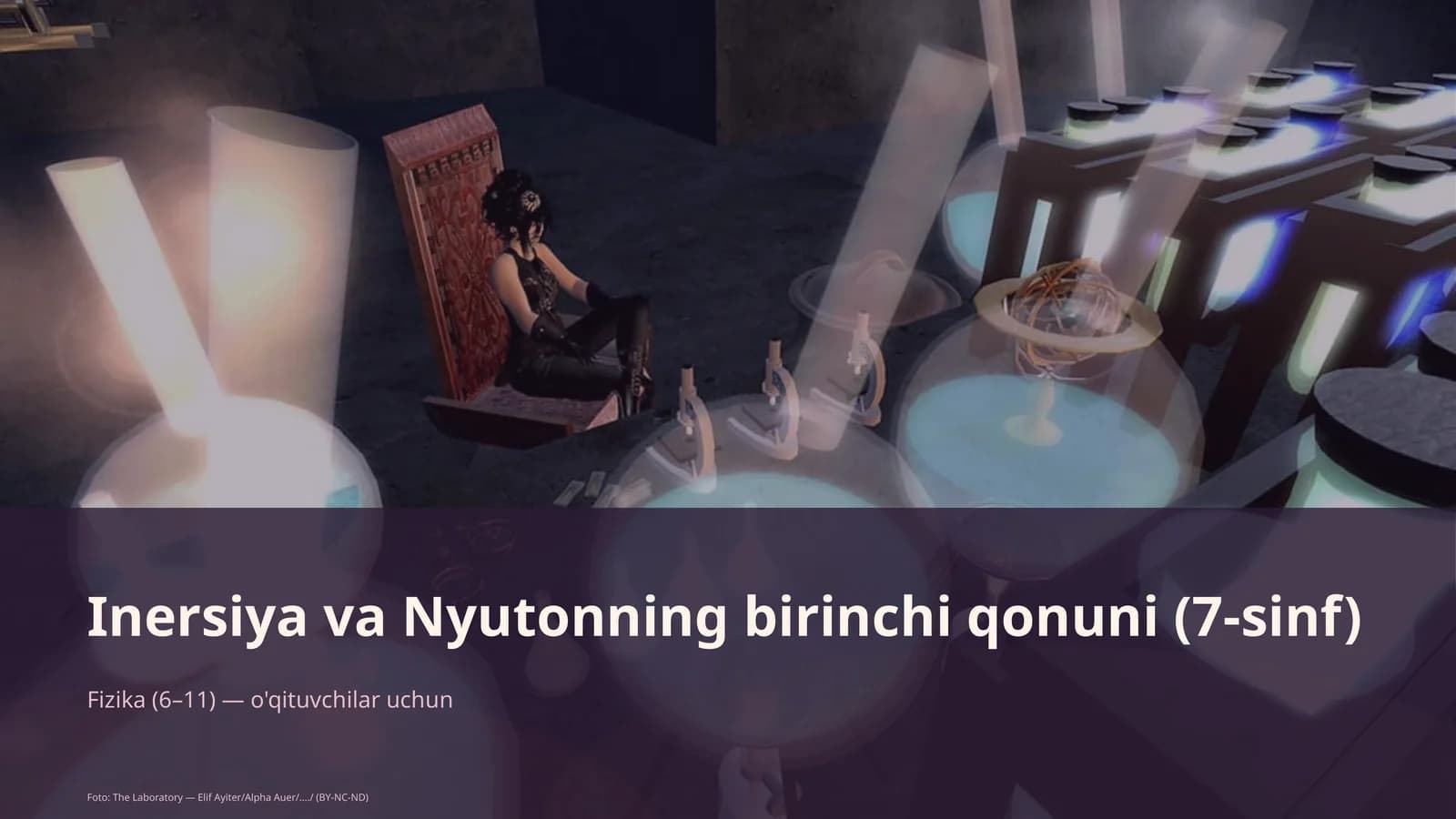 Inersiya va Nyutonning birinchi qonuni (7-sinf)