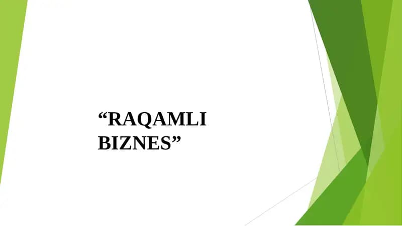 "RAQAMLIBIZNES"