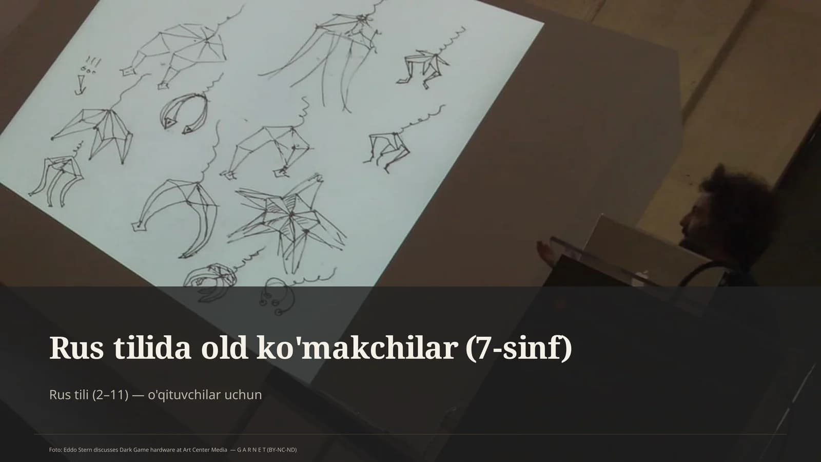 Rus tilida old ko'makchilar (7-sinf)