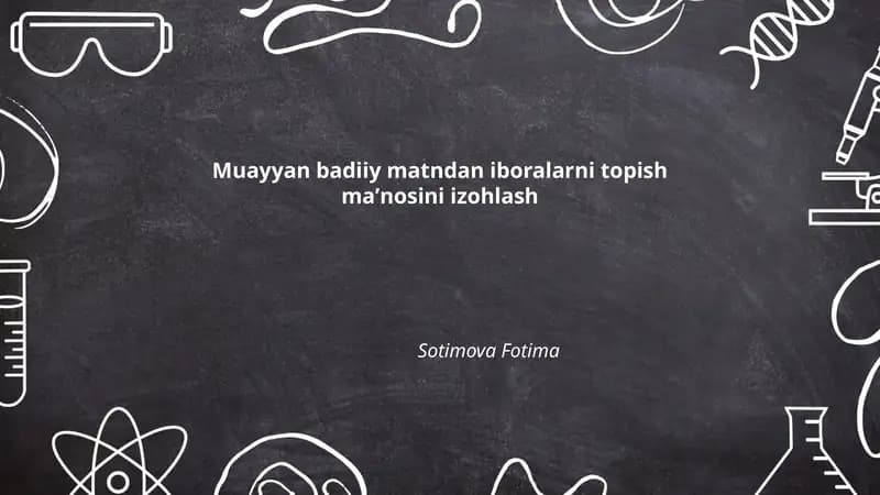 Sotimova Fotima