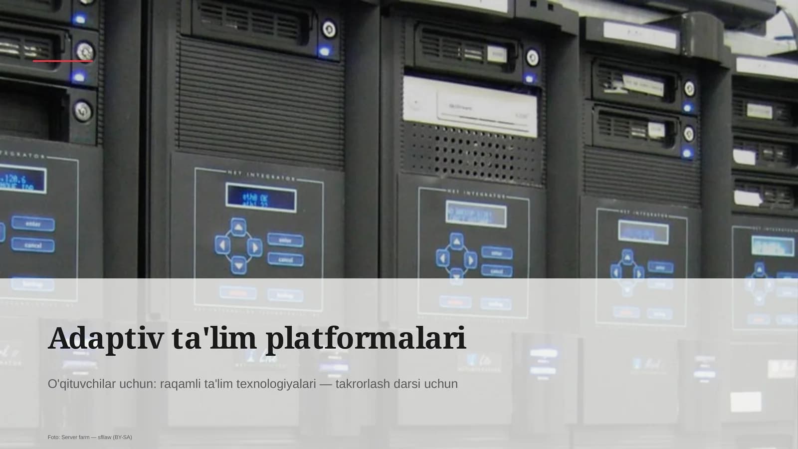 Adaptiv ta'lim platformalari