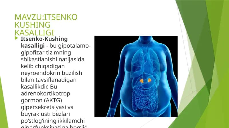 Itsenko Kushing kasalligi