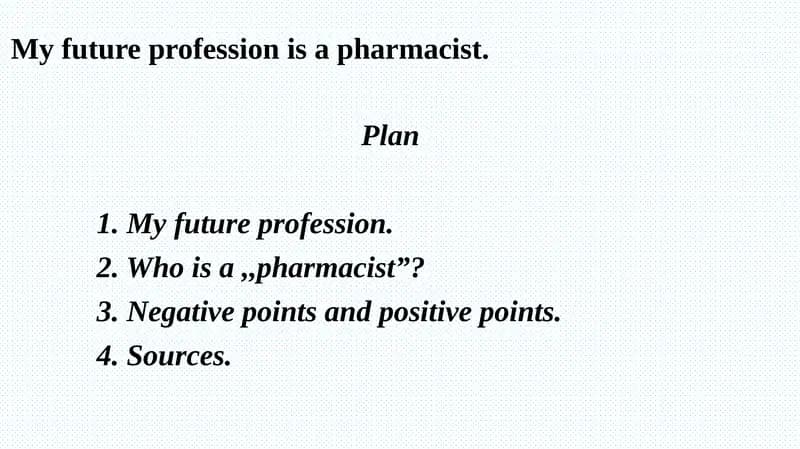Pharmacist