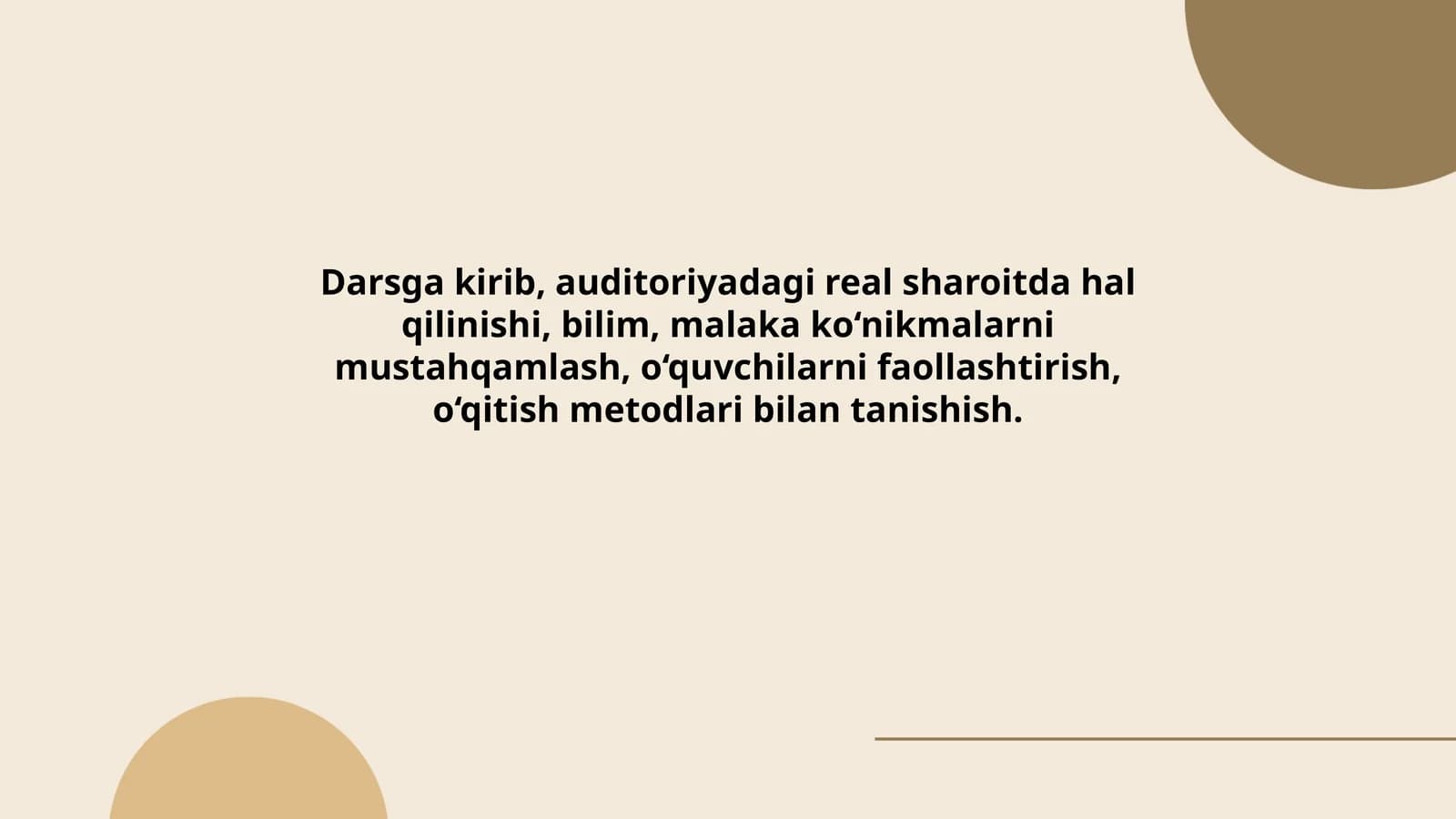 O‘qitish Metodlari