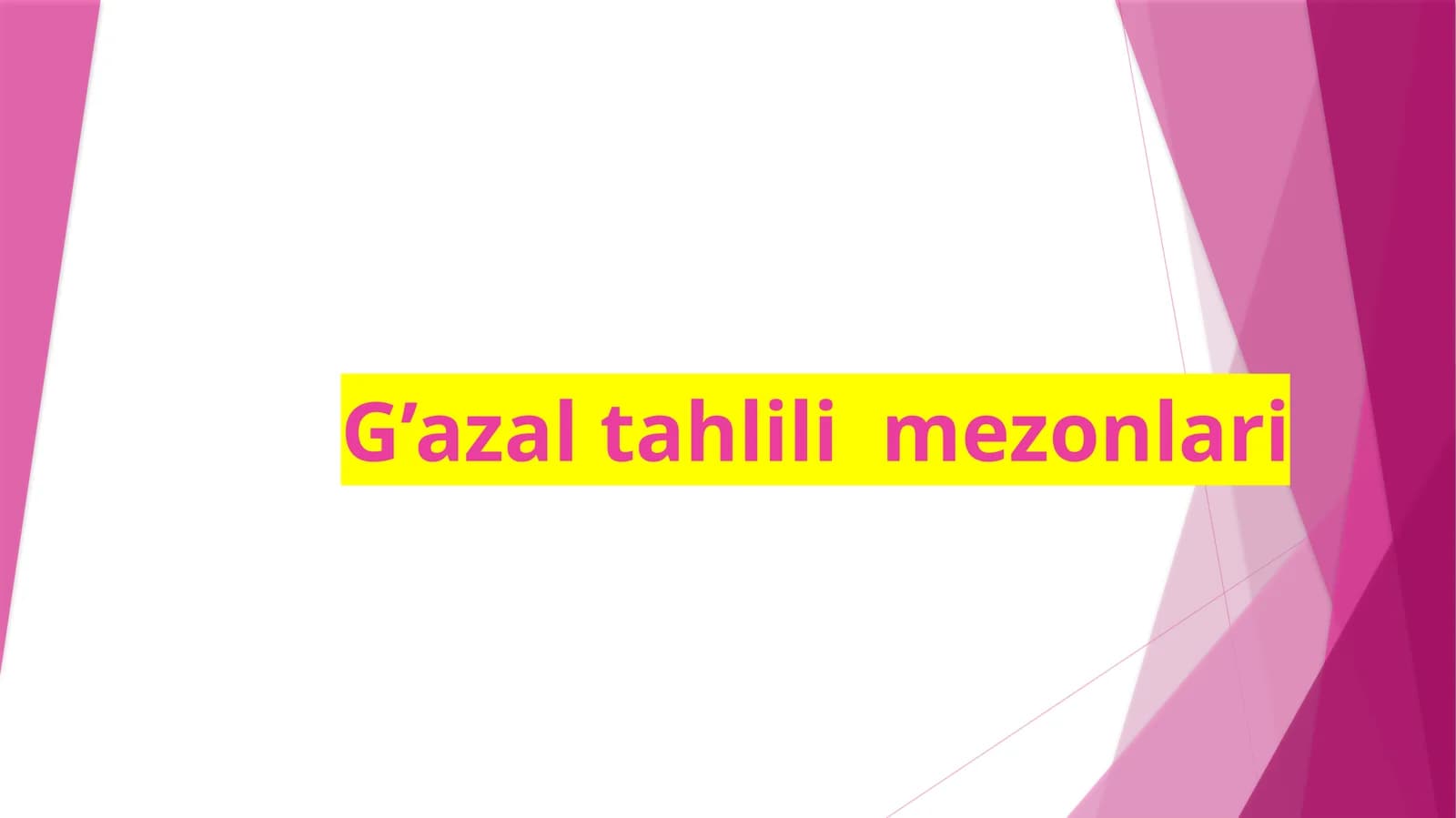 G’azaltahlilimezonlari