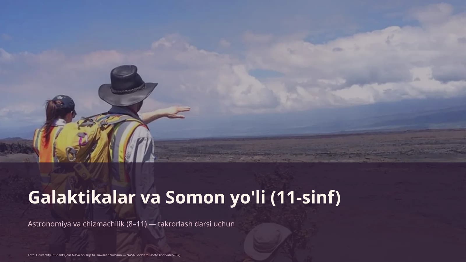 Galaktikalar va Somon yo'li (11-sinf)