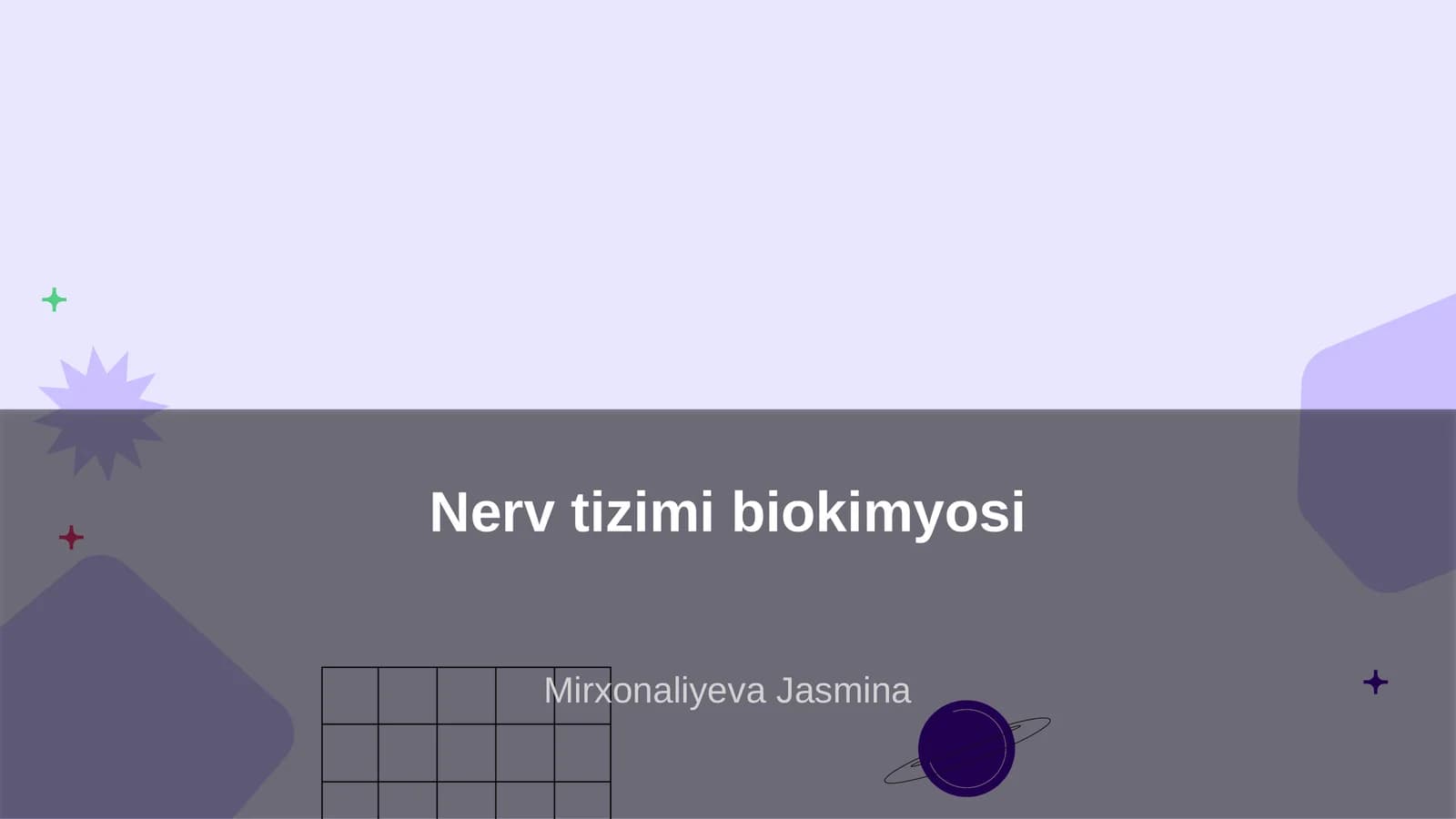 Nerv tizimi biokimyosi