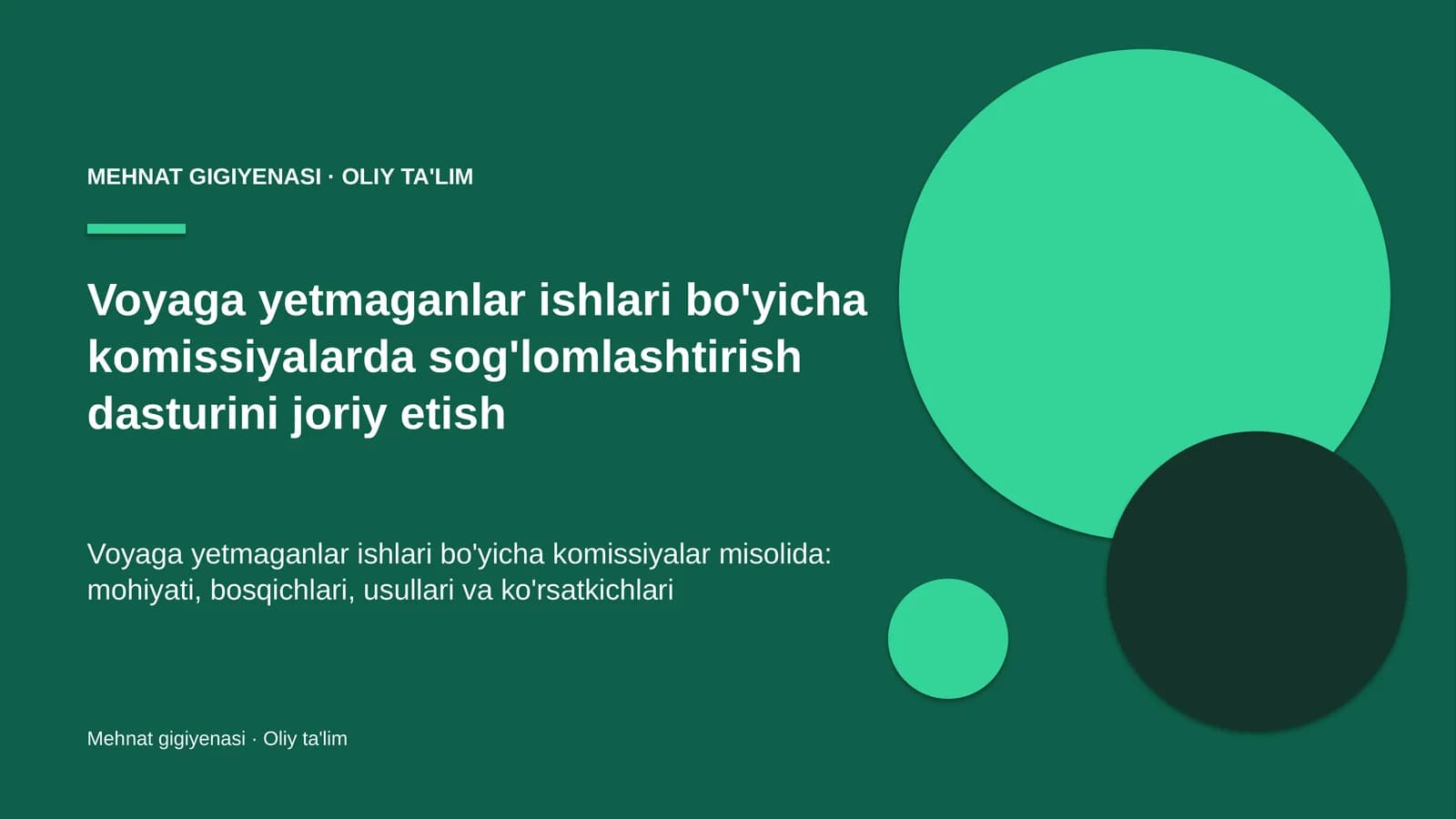 voyaga yetmaganlar ishlari bo'yicha komissiyalarda sog'lomlashtirish dasturini joriy etish 3849