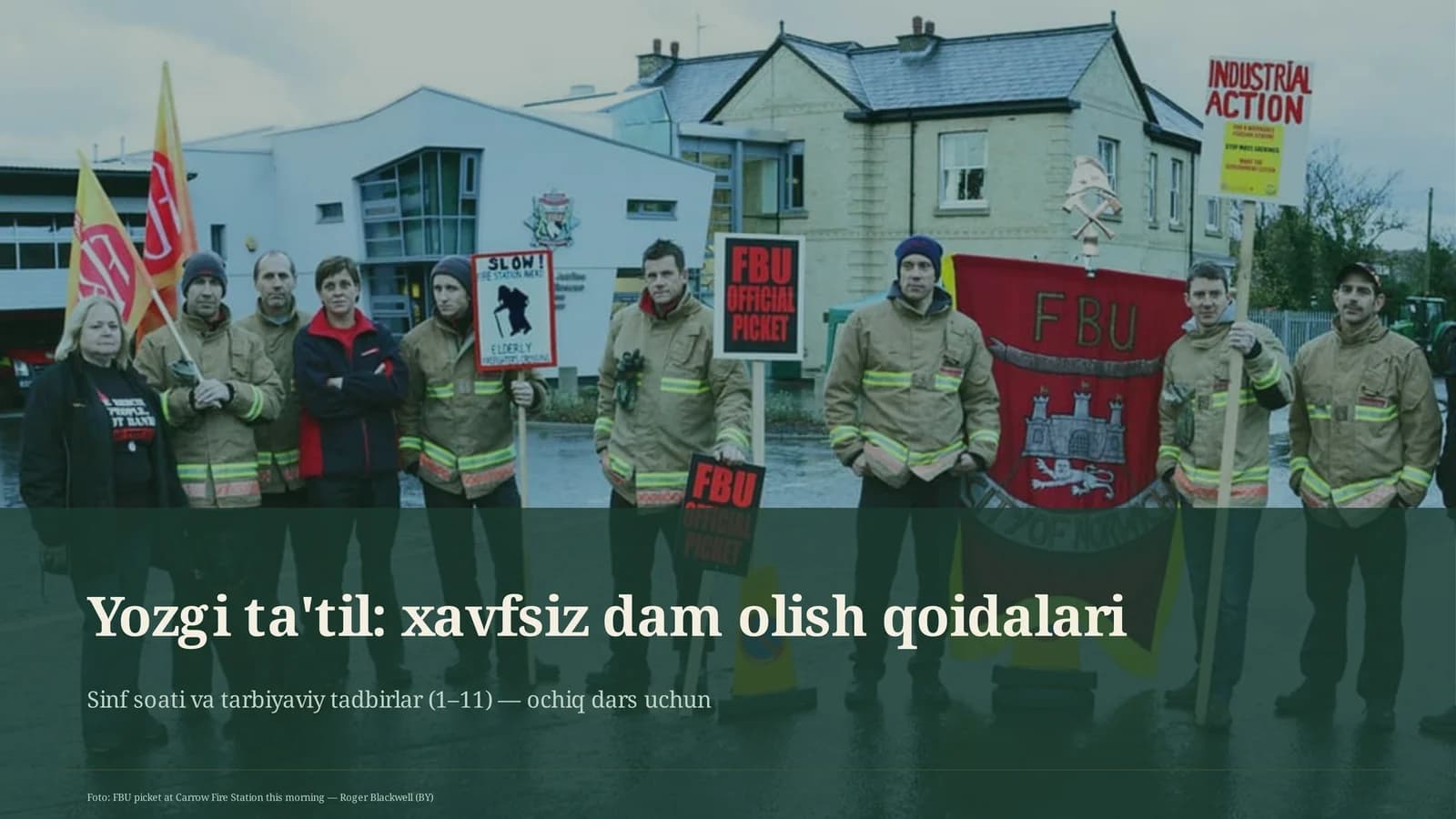 Sinf soati va tarbiyaviy tadbirlar (1–11)