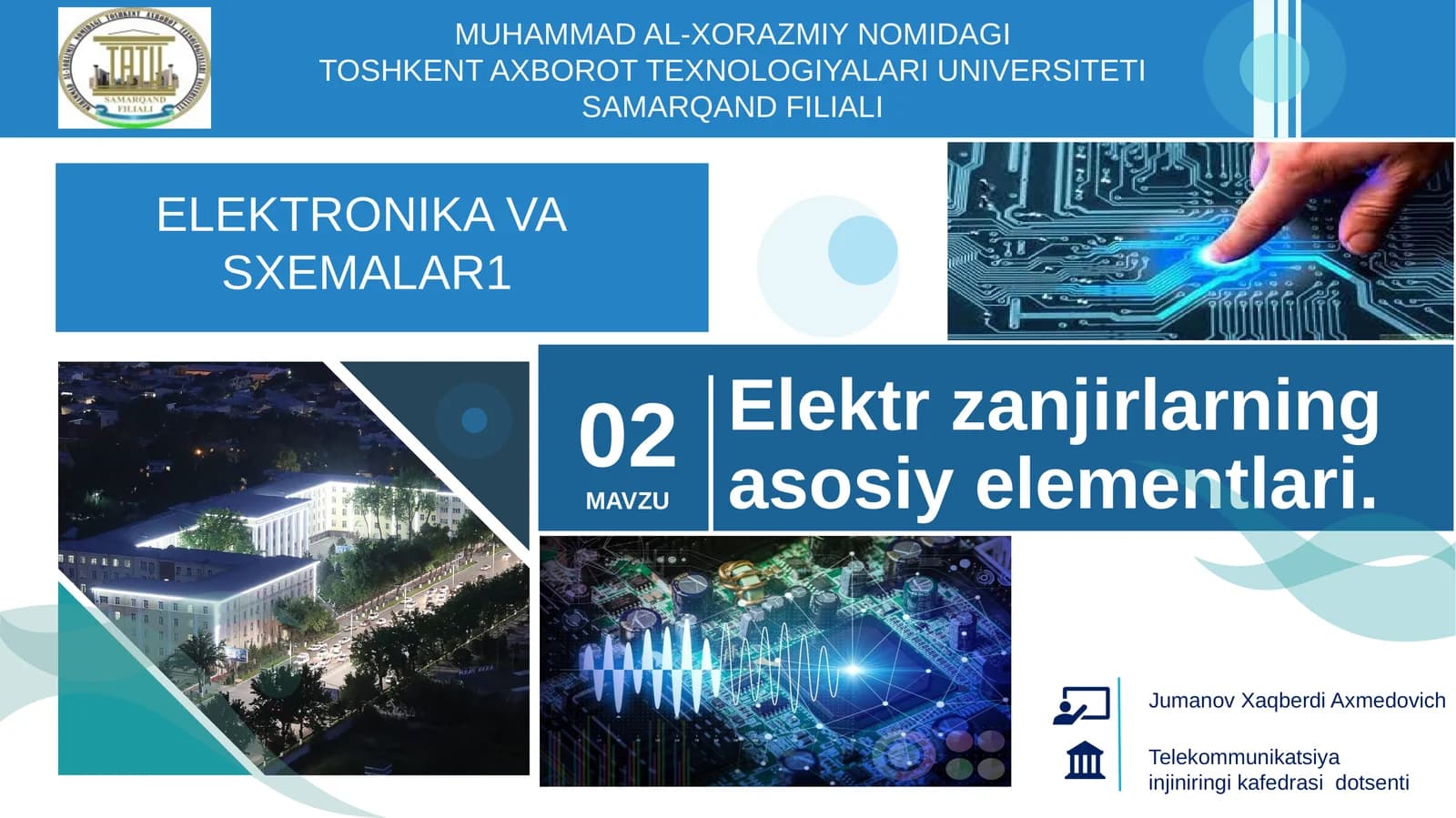 Elektronika va sxemalar