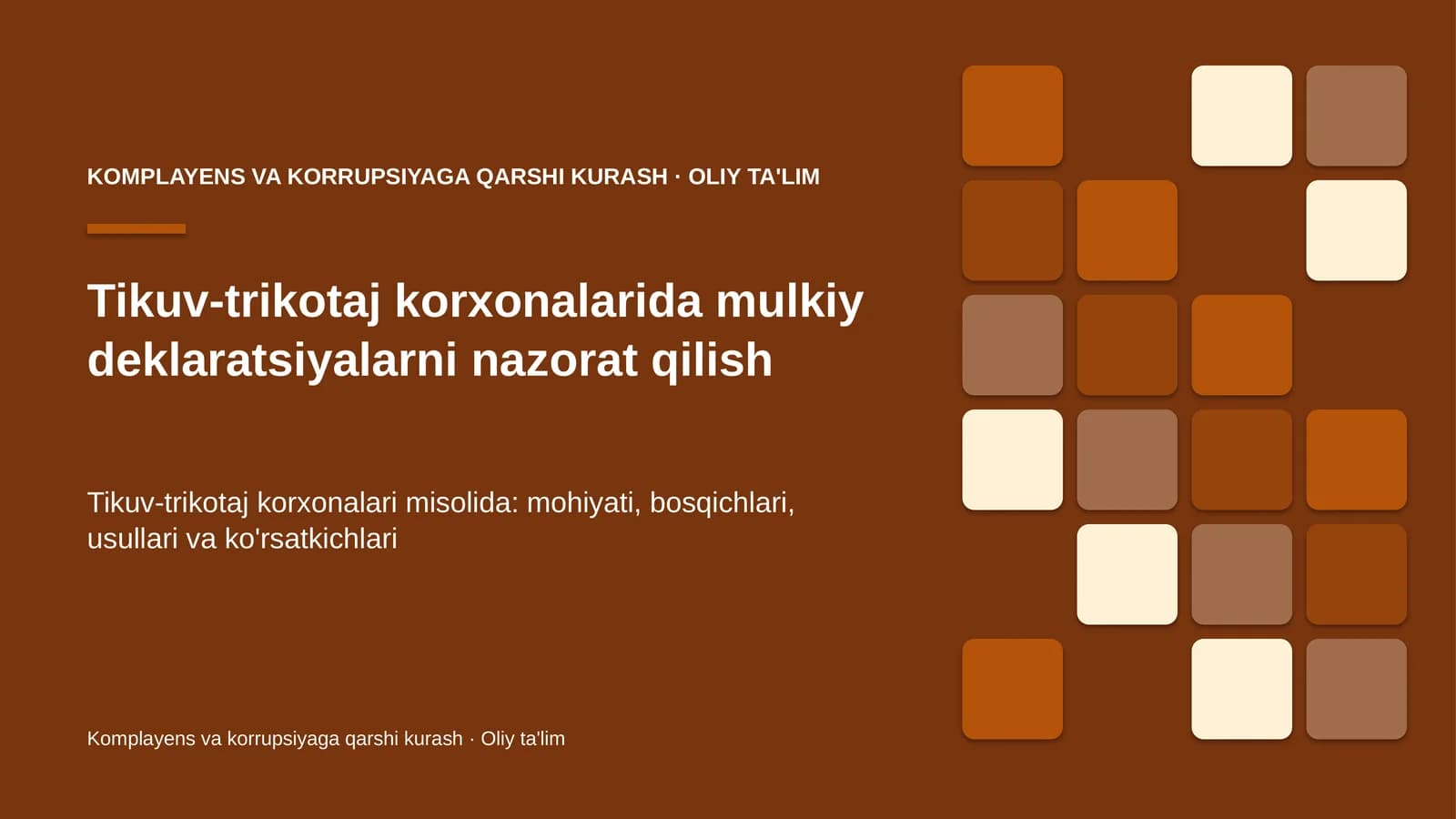 tikuv trikotaj korxonalarida mulkiy deklaratsiyalarni nazorat qilish 8765