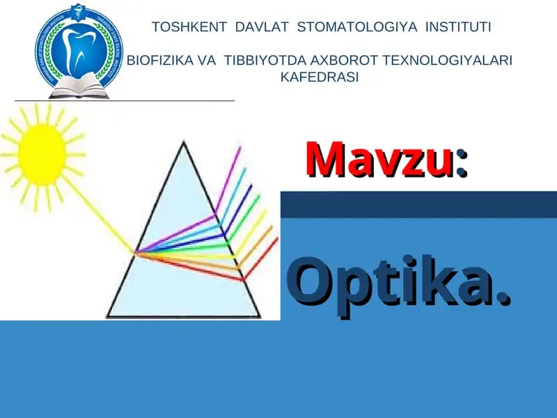 Optika