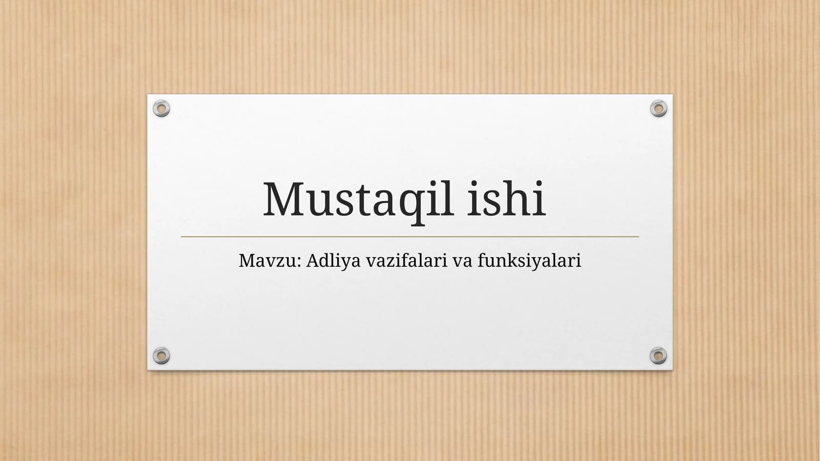 Mustaqilishi