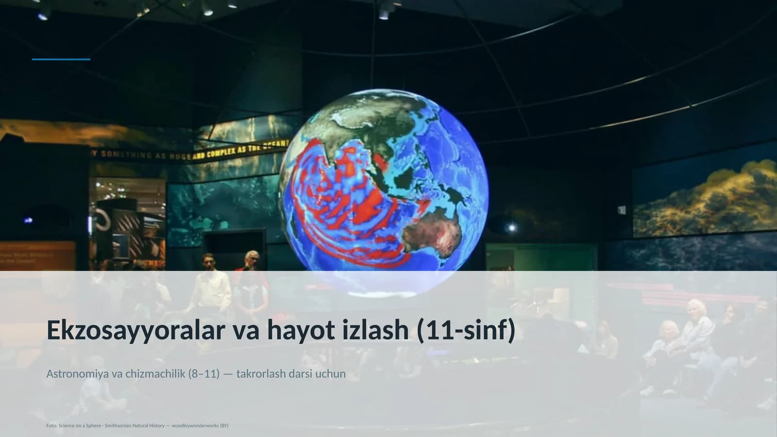 Ekzosayyoralar va hayot izlash (11-sinf)