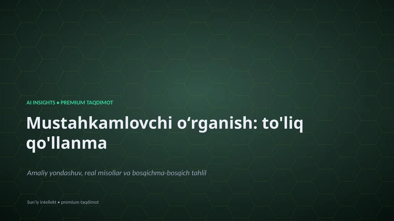 Premium taqdimot