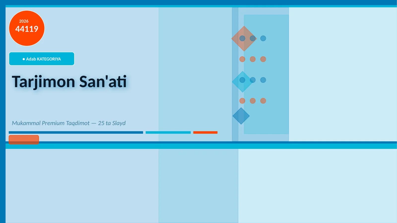 Tarjimon San'ati Mukammal Premium Taqdimot