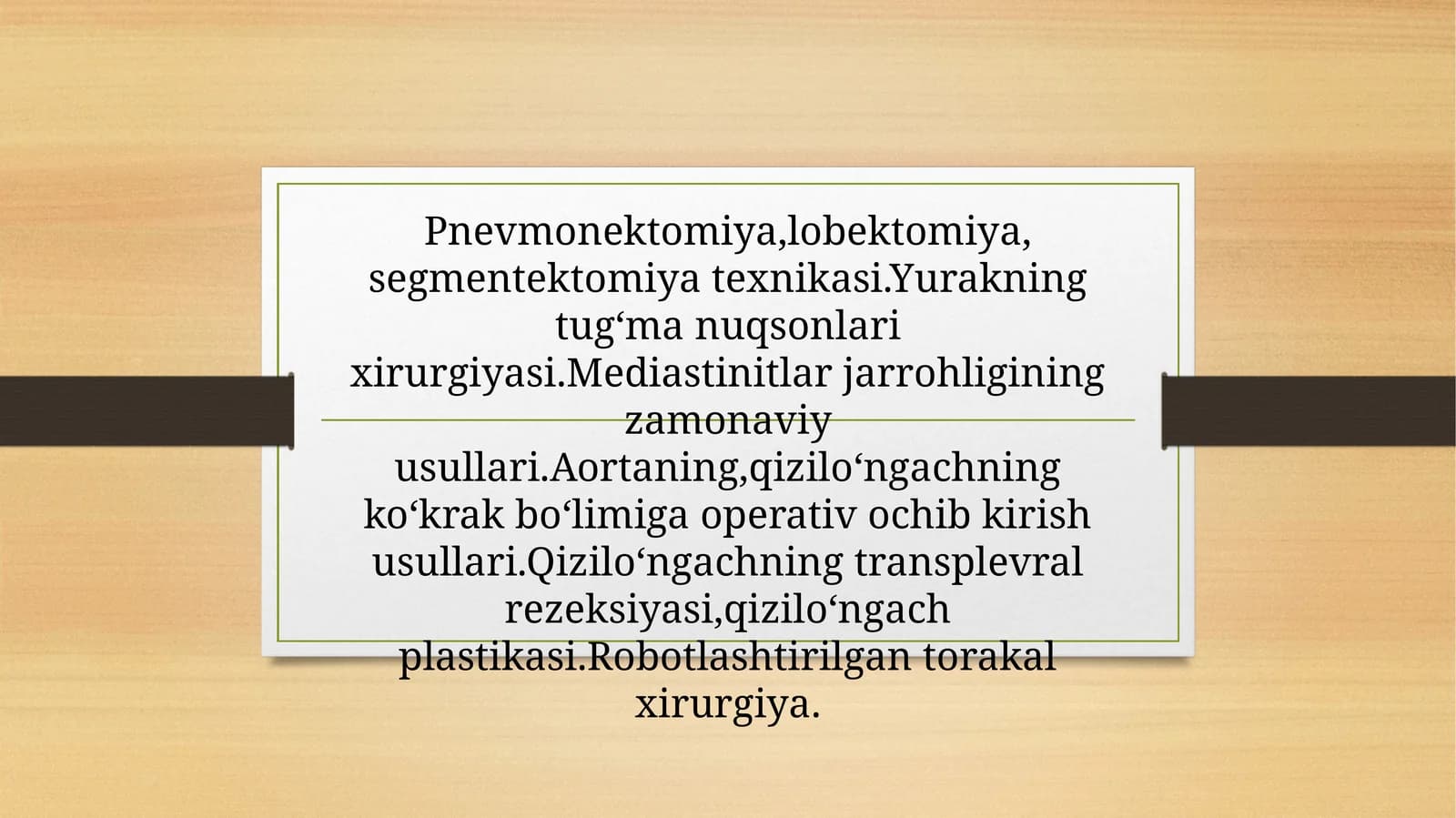 Pnevmonektomiya