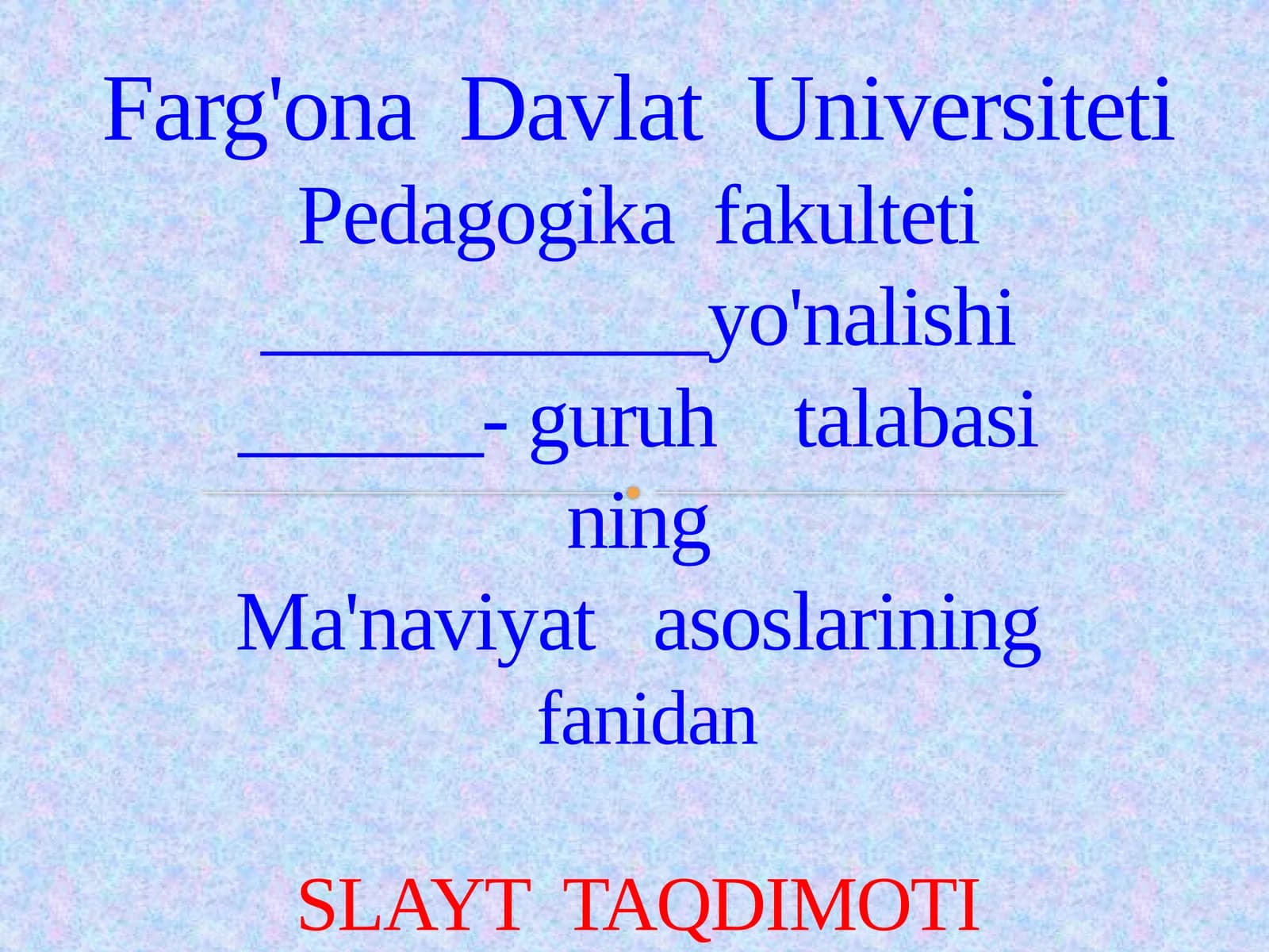 Vatanparvarlikning asosiy jixatlari