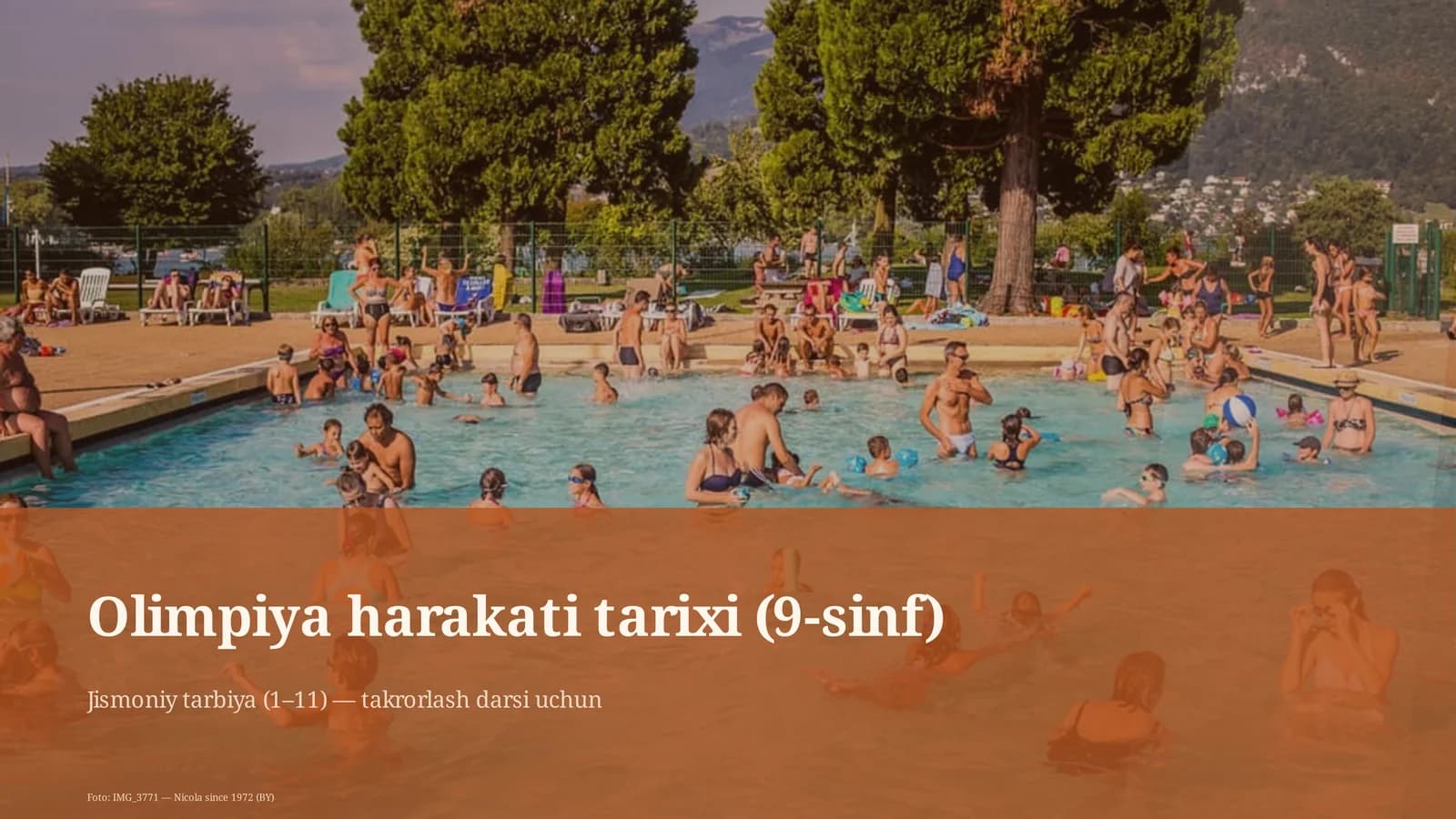 Olimpiya harakati tarixi (9-sinf)