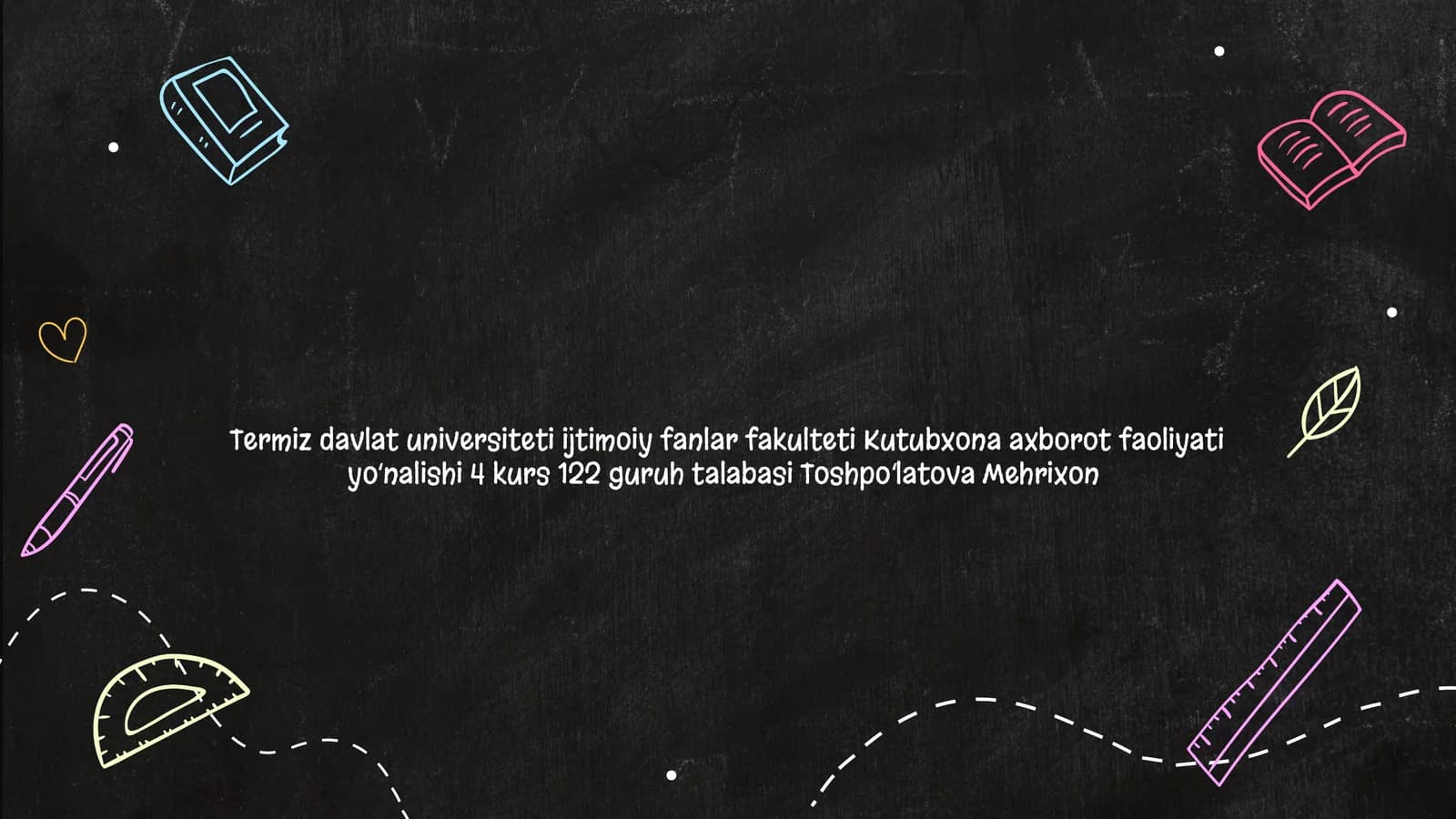 Kutubxona brendi uchun vizual indenfikatsiya yaratish