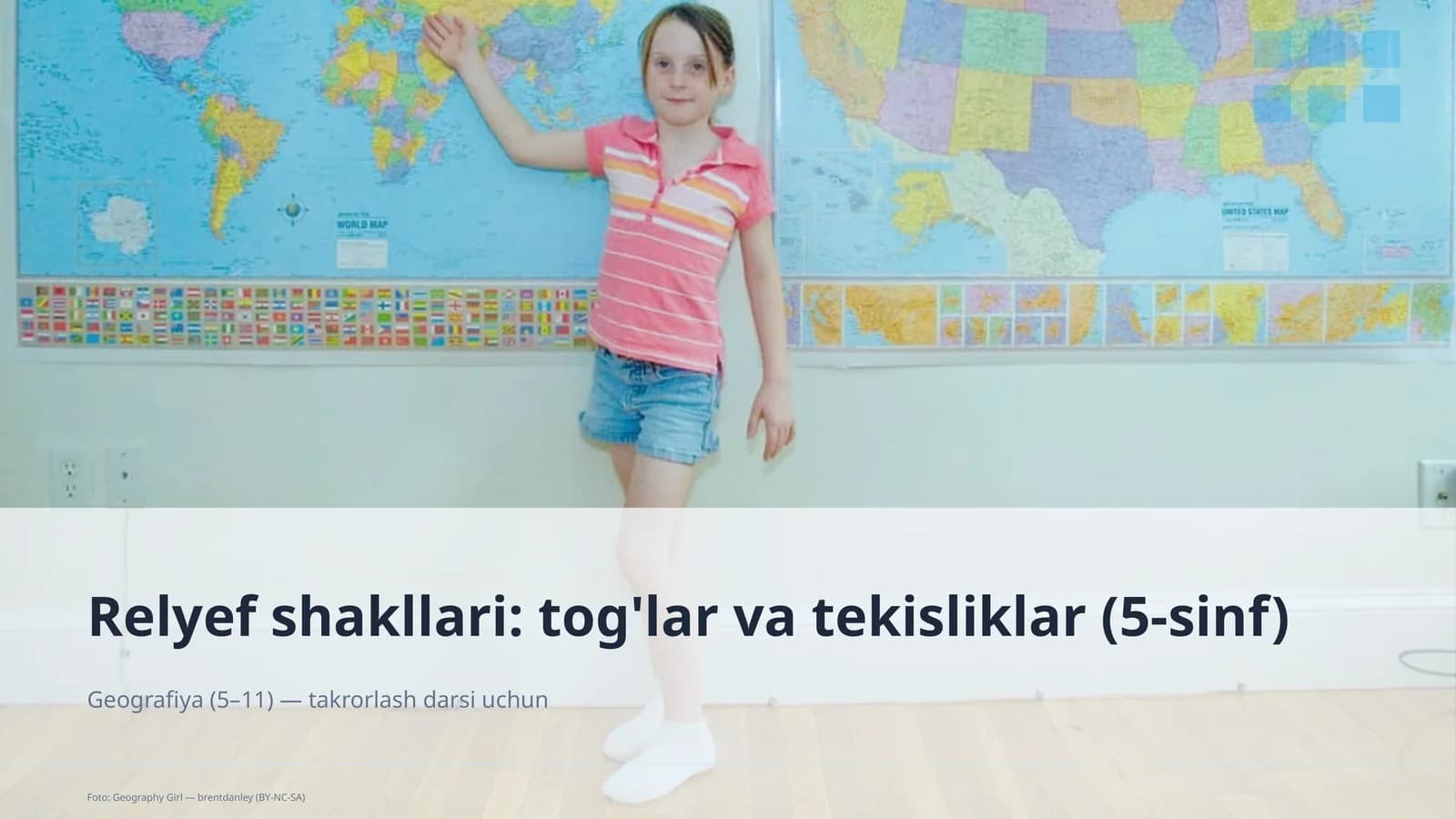 Relyef shakllari: tog'lar va tekisliklar (5-sinf)