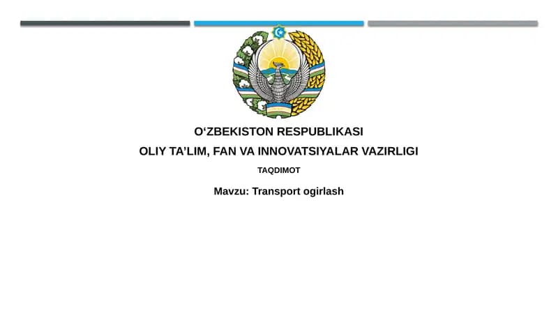 Transportogirlash