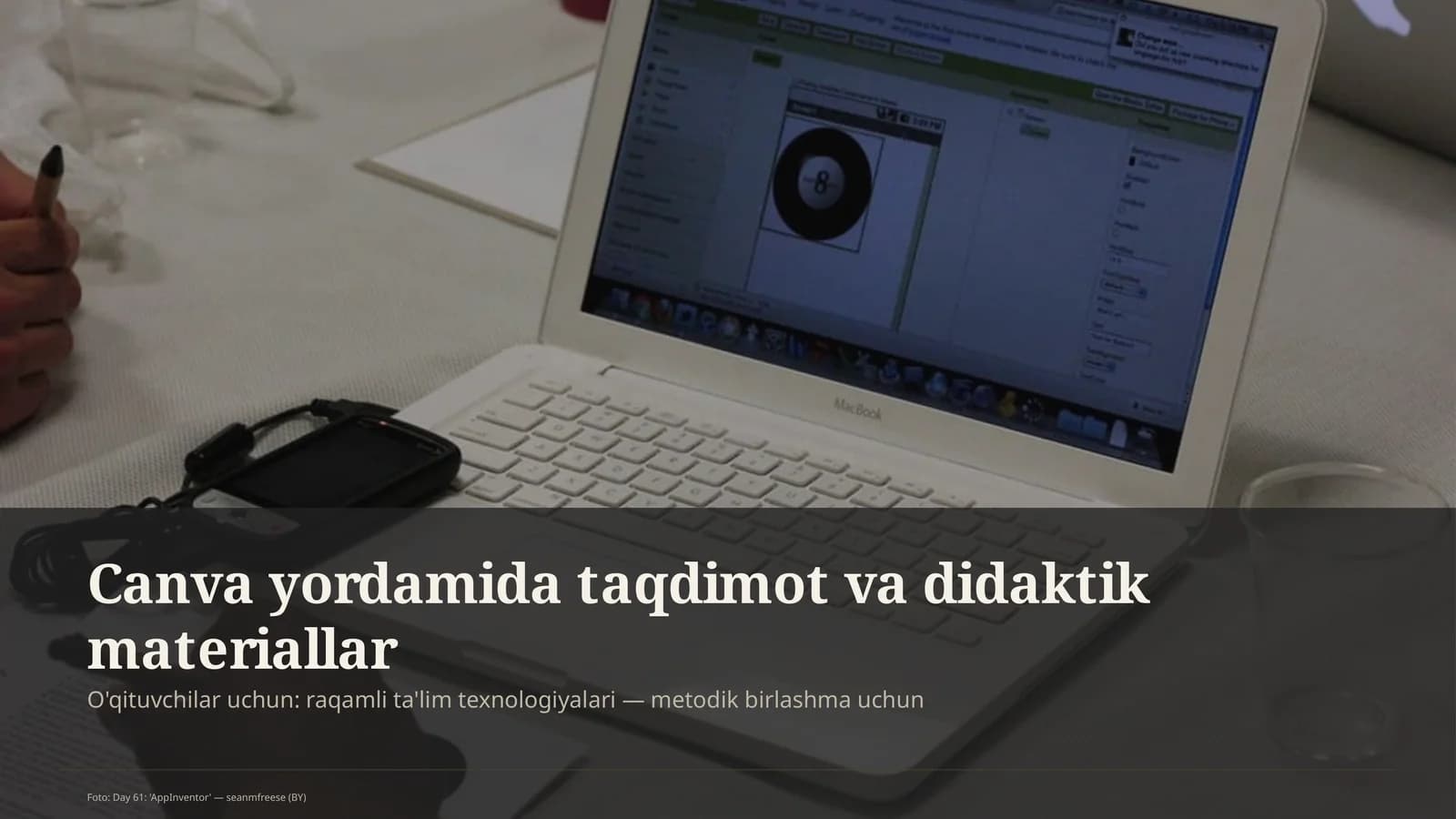 Canva yordamida taqdimot va didaktik materiallar