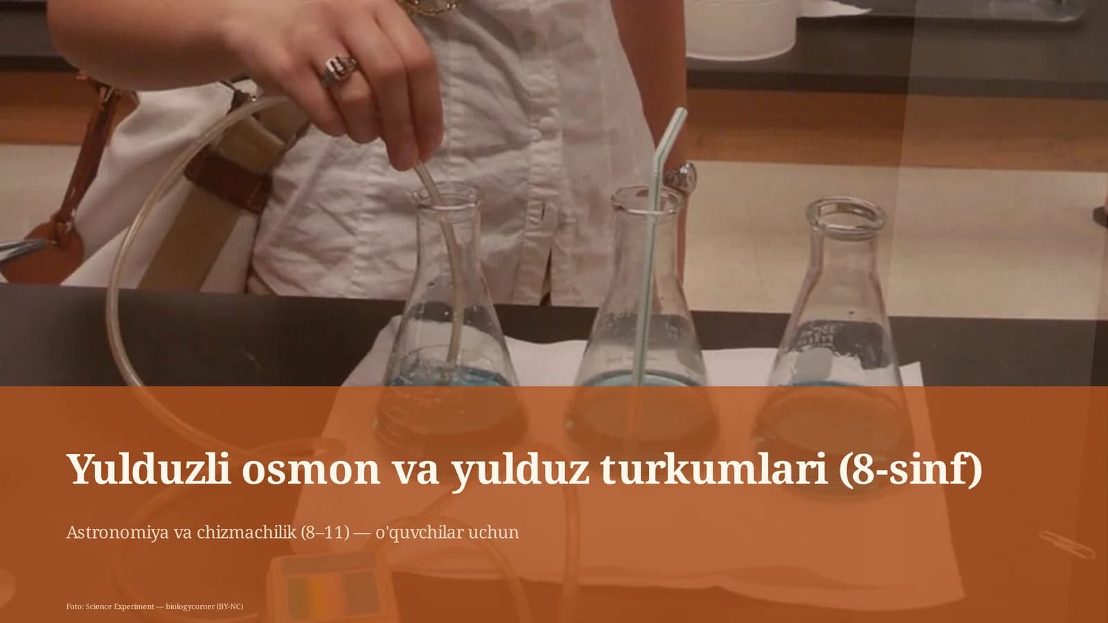 Yulduzli osmon va yulduz turkumlari (8-sinf)