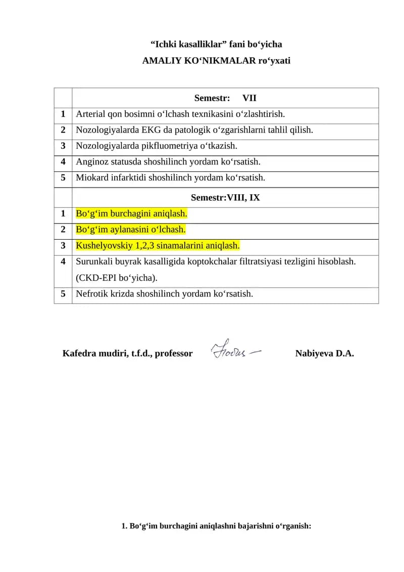 "Bo‘g‘im burchagini aniqlashni bajarishni o‘rganish"