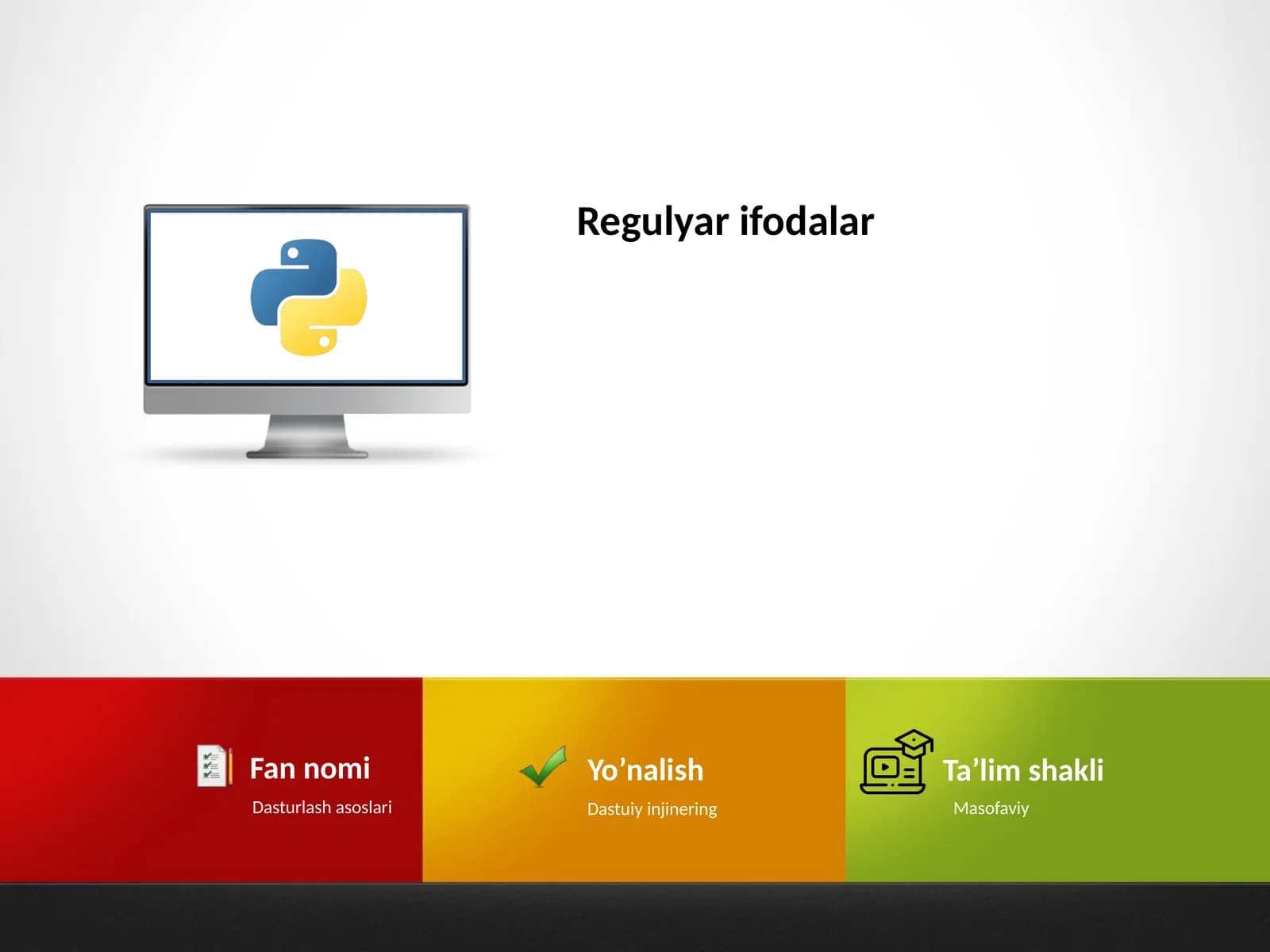 Regulyar ifodalar