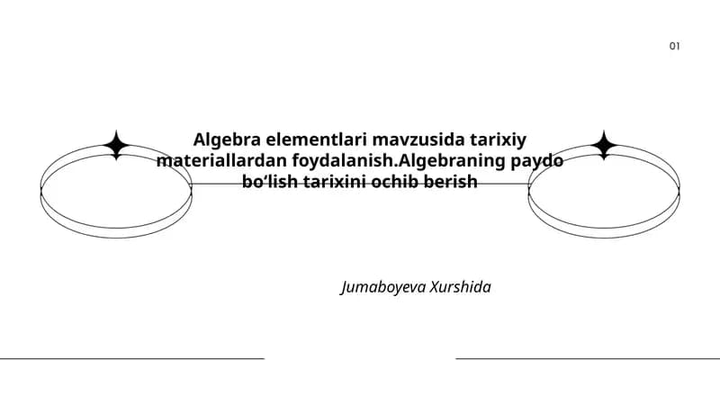 Algebra elementlari