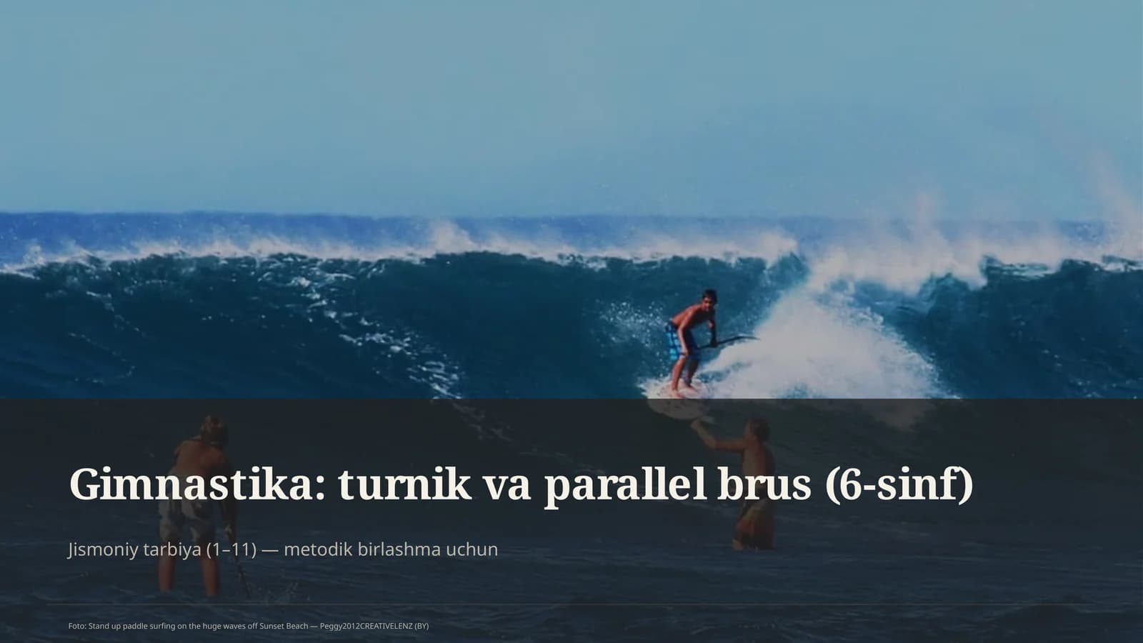 Gimnastika: turnik va parallel brus (6-sinf)